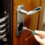 How to open a locked bathroom door without a key?