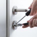 How to open a locked bedroom door without a key?